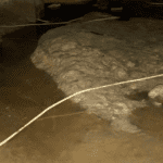 water in crawl space