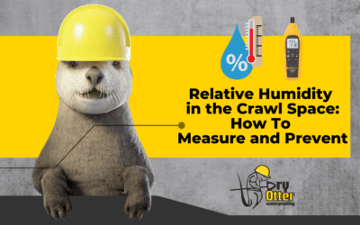 how to measure and prevent relative humidity in a crawl space