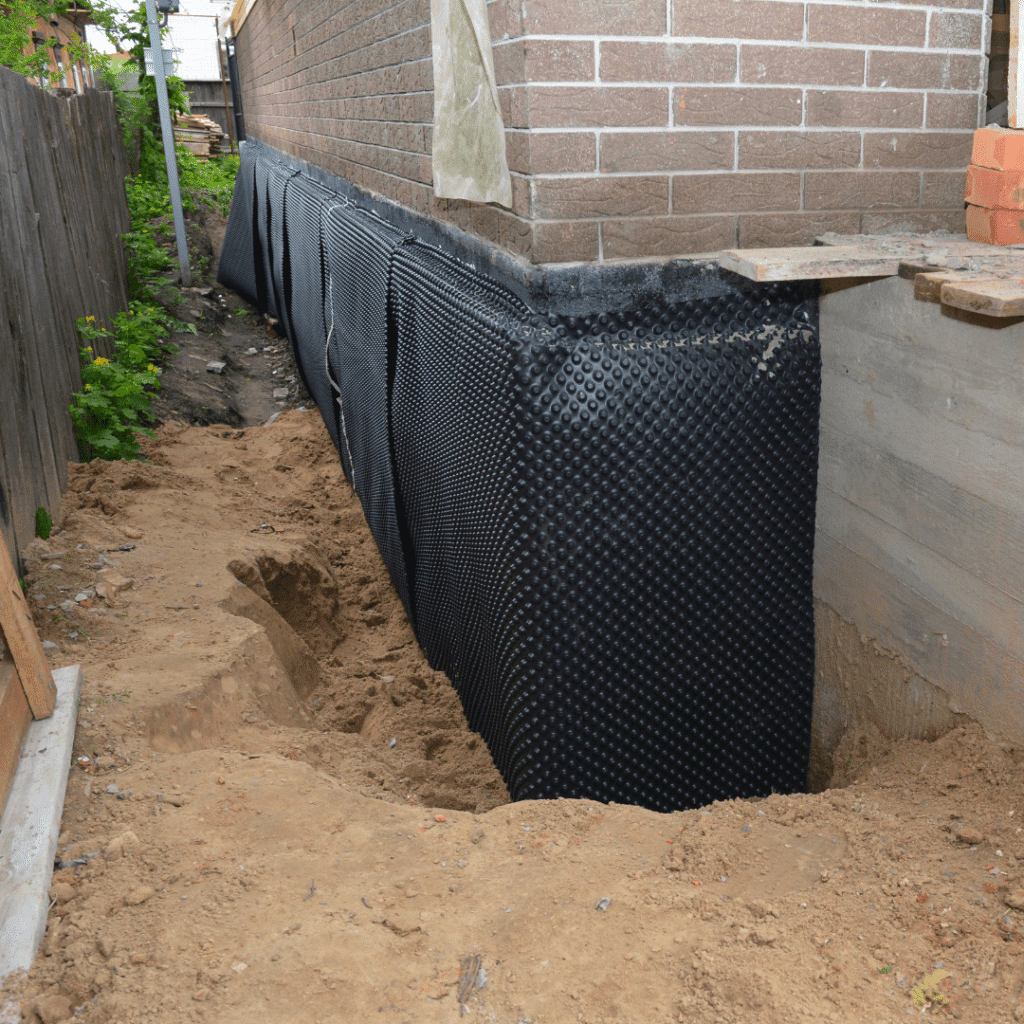 exterior basement waterproofing