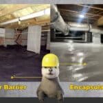 crawl space vapor barrier vs encapsulation