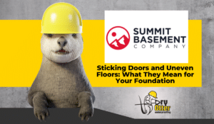 Sticking doors and uneven floors that indicate potential foundation issues